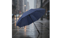 Wind-Resistant 8-Rib Straight Umbrella Sturdy Automatic Umbrella Long-Lasting Lightweight for Commuters, Business Professionals, Daily Commute, Travel