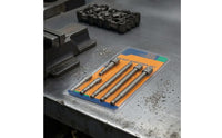 6 Pieces Socket Adapter Set Square Drive Adapter Hex Shank Steel Construction Electric Wrench Converter Suitable for DIY Professional Use