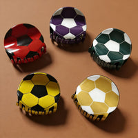 Cartoon Soccer Ball Hair Claw Clip for Women