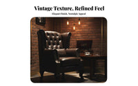 sheltered armchair Chair timeless design Upholstered sheltered armchair Armchair Retro Design High spine for Living Room