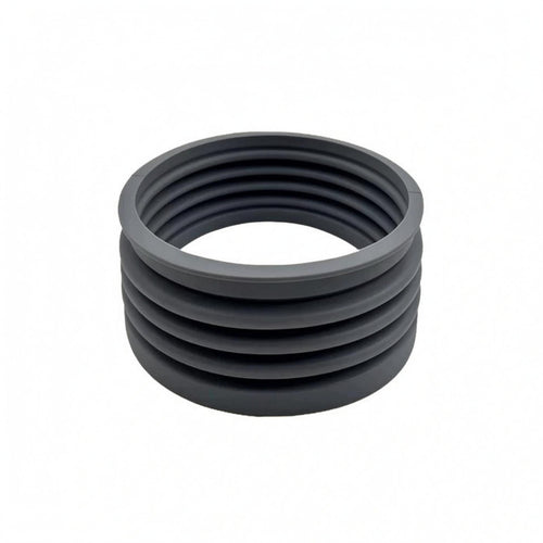 Ribbed Hopper Cleaner Dark Gray Expandable Hopper Cleaner Cylindrical