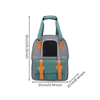 Pet Backpack Carrier Breathable Cat Backpack Sturdy for Travel, Vet Visits, Cats