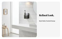 Adhesive Toothbrush Holder toolclutterand clutter-and damage-uncluttered of charge installation Washstand organizer multifunctional