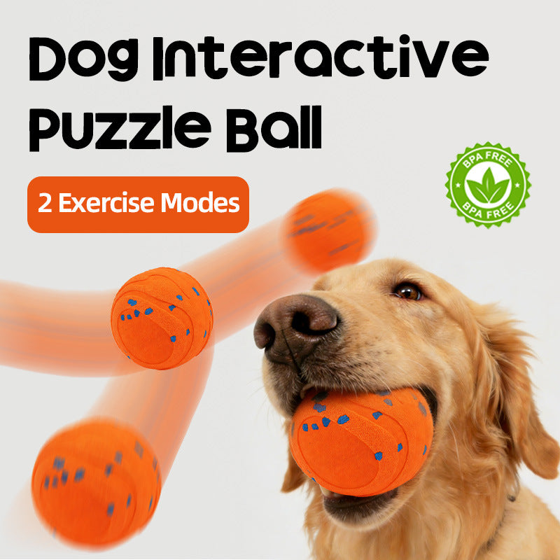 ETPU Smart Electric Dog Ball Waterproof Chew Toy for Pets