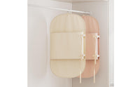 Wardrobe Compression Board Adjustable Straps Garment Compression Panel Wrinkle Hanging Clothes Compressor for Small Closets