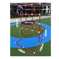 Flying Disc Target Game Sturdy Flying Disc Toss Game for Playground