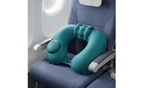 Travel Waist Cushion Washable Inflatable Pillow Lightweight Portable Waist Pillow for Airplane