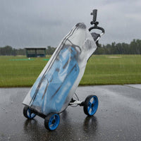 Frosted Golf Bag Rain Cover Dustproof Foldable Golf Bag Rain Cover Oversized for Rainy Weather, Outdoor