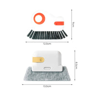 8 Pieces Crevice Cleaning Brush Hard Bristles Window Channel Brush Multifunction