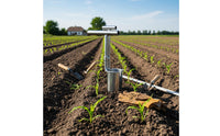 Manual Seedling Transplanter Sturdy Construction T-Handle Bulb Planter for Farm