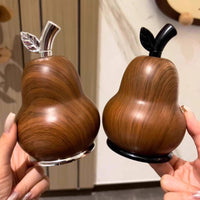 Luxury Swab Holder Versatile Decorative Gourd Storage Box Dust-Resistant Tabletop Organizer for Dining Table, Living Room