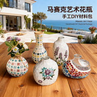 Mosaic Vase DIY Craft Kit for Children's Day, Parent-Child Creative Educational Toy
