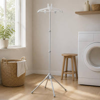 Foldable Garment Steamer Rack Stable Tripod Base Foldable Ironing Stand for Home