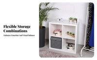 configurable Cube Shelving exposed Display shelving unit adaptable for Playroom, Students