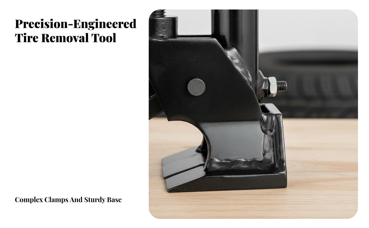 Portable Tire Changer Tool No Power Required Portable Tire Changing Tool Easy to Use Hand Bead Breaker Machine for DIY Enthusiasts, Auto Shop, Garage