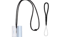 2 Pieces Metal Buckle Handheld Fan Strap Rotatable Joint Adjustable Fan Strap Easy to Use Wearable Accessory