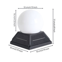 Solar Post Cap Light Energy Saving Post Cap Lamp LED for Driveway