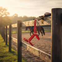 Adjustable Horse Halter Easy to Use Nylon Horse Halter Animal Tack for Riding, Training