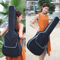 KADY k4 41-Inch Acoustic Guitar Bag, Thick Padding, Oxford Fabric, Double Shoulder Straps, Customizable Logo