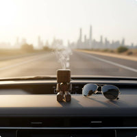 Wooden Car Scent Ornament Gift Idea Car Dashboard Ornament Solid Wood