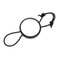 Portable Underwater Mirror with Storage Case Hands-Unrestricted Convex Mirror with Elastic Cord Safety Lightweight for Divers