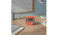 Countdown Timer Electronic Countdown Clock Magnetic Kitchen Timer Digital Countdown Stopwatch with Large Display and Easy Operation Suitable for Baking Cooking Study