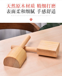 Shuiliuxing Ceramic Art Wooden Clay Slab Roller and Beating Board, Pottery Tool, Jingdezhen, School Pottery Studio Essential