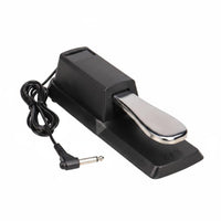 Anti-Slip Design Electronic Piano Foot Pedal Polarity Switch Sustain Pedal High Sensitivity Musical Instrument Accessory for Pianists, Keyboardists, Music Producers, Home Studio, Stage Performance