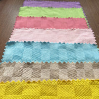 10-Pack Fish Scale Microfibre Cloth, Thick Cleaning Cloths for Glass and Mirrors, Mixed Color Dry and Wet Use Household Essentials