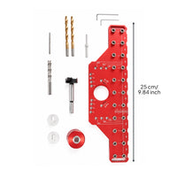 Guide with Aluminum Alloy Hinge Guide Accurate Hinge Boring Jig for Workshop