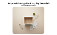 Wovenand elegance organizer multi-functional Organizing container Hollowed-cutout for Office Workers