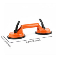 Double Suction Cup Lifter Easy to Move Glass Lifter Non Slip Grip for Construction Site