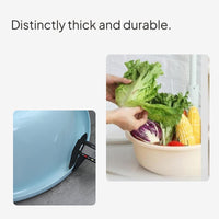 Multi-Functional Thickened PP Basin Set for Home Dorm