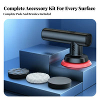 Cordless Car Polisher Wireless Cordless Orbital Polisher Variable Speed Control