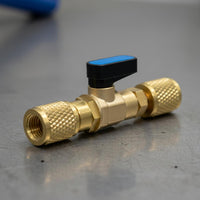 Spherical Flow Connector Quarter Turn Heating and Cooling Accessory