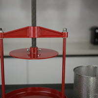 Juice Press with T-Handle Hand-Operated Manual Wine Press Easy to Use