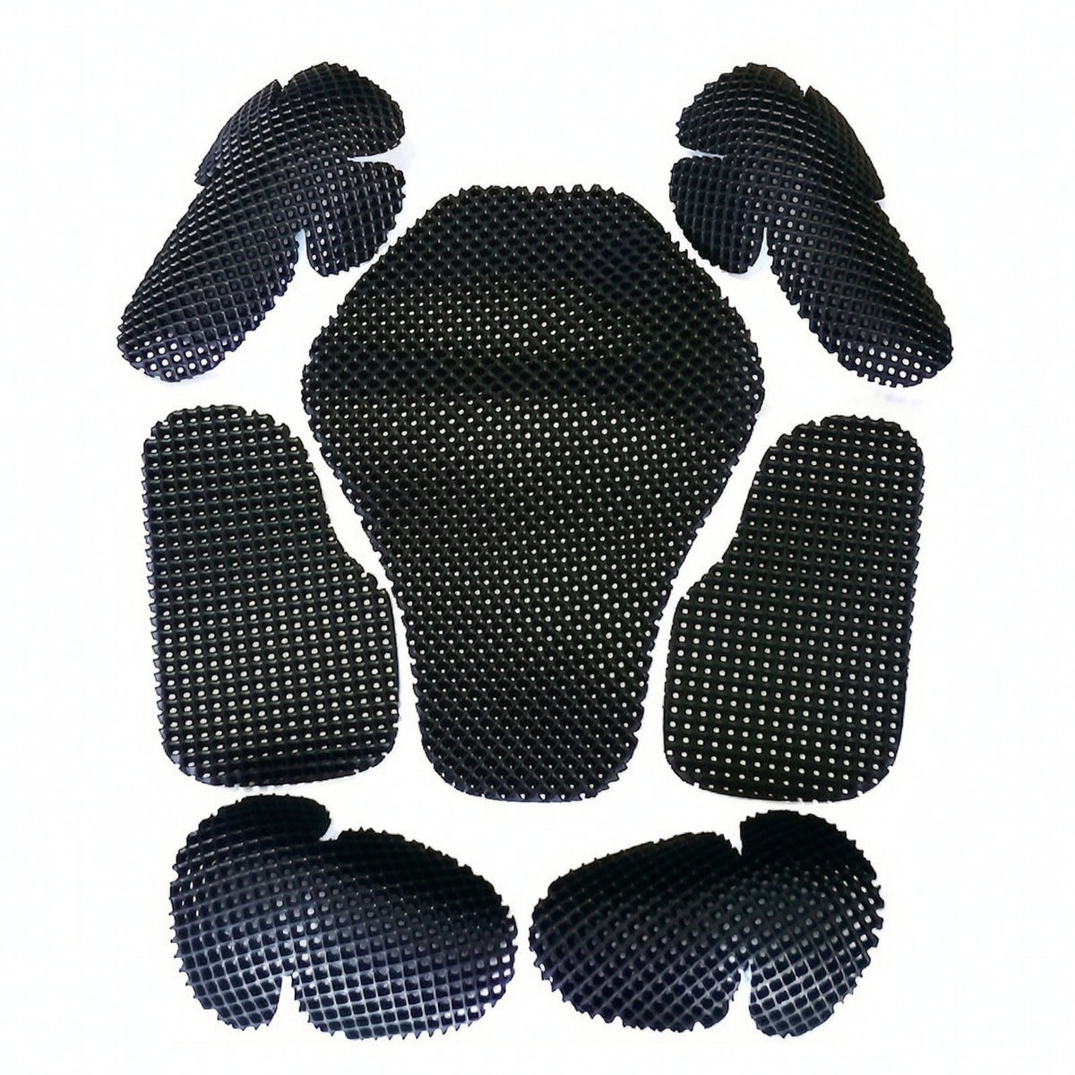 7 Pieces Lightweight Back Protector