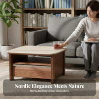 2 Pieces elevatingTop Coffee and End Table Set centuryera Modern and aesthetic for Students