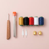 Sewing Supplies and Kit for Adults for Mending Clothes, 36-Piece for Kids Ages 8-12 with Large Eye Steel