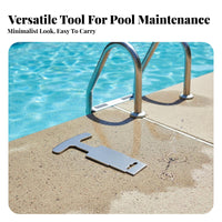 Easy to Use Pool Plug Removal Tool Long-Lasting Construction Pool Jet Nozzle Tool Heavy Duty for Swimming Pools, Spas, Hot Tubs