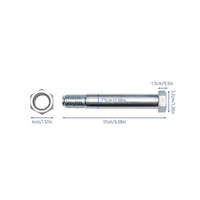 Hex Head Pin Bolt Single Assembly Threaded Pin Bolt High Strength Alloy Steel