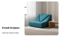 Wave-Shaped Sectional Sand moundInspired Inspired Shape Interchangeable Sofa Modern and Design Designer Piece for Families