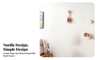Celestial and Moon Shaped vertical surface peg Cute Design Celestial-these pegsed vertical surface-mounted Peg polished Finish
