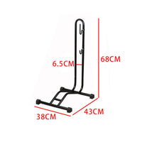 Detachable Cycle Parking Rack Stable Floor Bike Stand Space-Saving Bike Stand with Rubber Caps Sturdy for Cyclists, Garage, Home, Indoor
