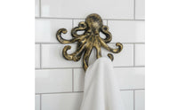 Squid Wall Hook Heavy Duty Vintage Nautical Hook Unique Design for Entryway