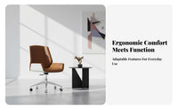Highspine managerial Chair Height Adjustable rotating Seat Ergonomic Design sturdyDuty Base for Managers, Students
