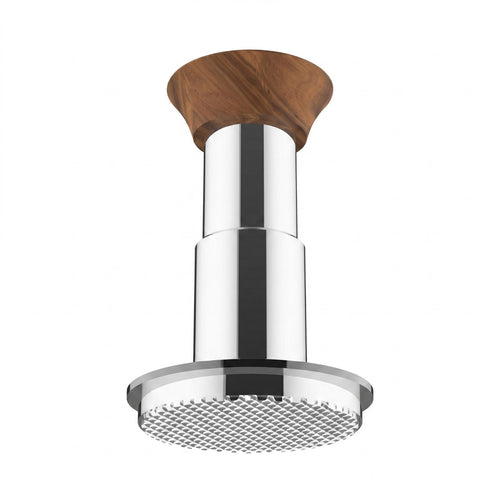 Coffee Tamper Flat Base Espresso Tamper Polished Metal
