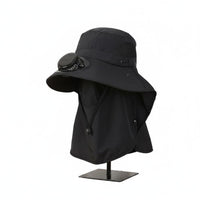 Lightweight Wide Brim Fan Hat Breathable Mesh Outdoor Gear
