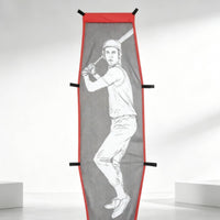 Strike Zones Target with Straps Rectangular Pitching Target Cloth Easy to Install for Softball Athletes