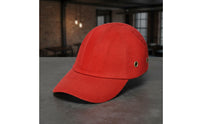 Shock Resistant Baseball Design Bump Cap Shock Absorbing Safety Baseball Cap Adjustable Fit Lightweight Work Helmet Reinforced Foam for Workshop, Factory